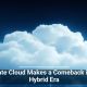 Private Cloud Makes a Comeback in the Hybrid Era