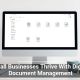 Small Businesses Thrive With Digital Document Management